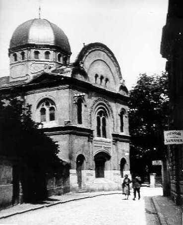 Původní vzhled synagogy
