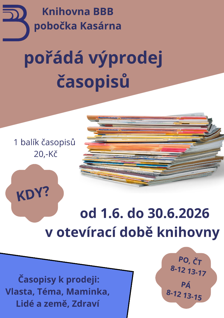 Výprodej časopisů