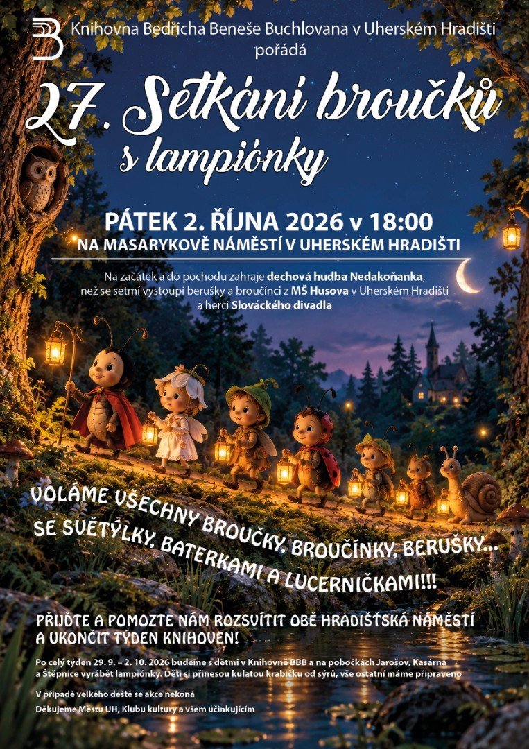 27. Setkání broučků s lampiónky