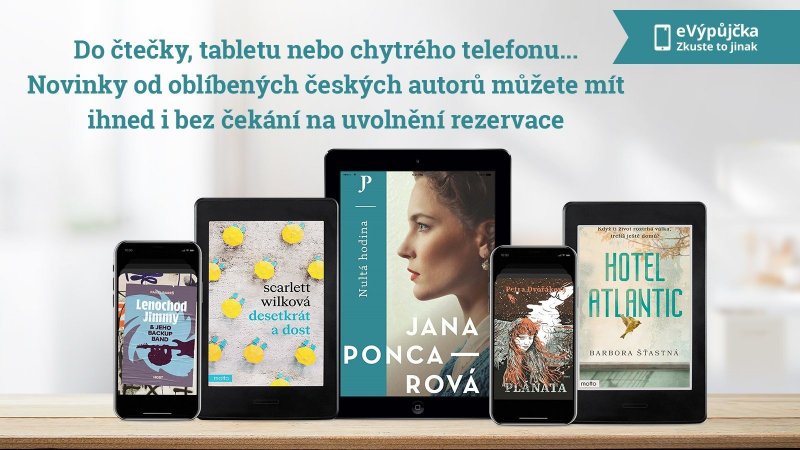 Půjčování e‑knih a e‑audioknih