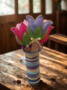 Jarní výstava výrobků klientů Diakonie